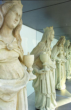 Brunnen/Gehuse fr hist. St. Barbara, Breitenbrunn