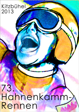 Plakat Hahnenkammrennen 2013